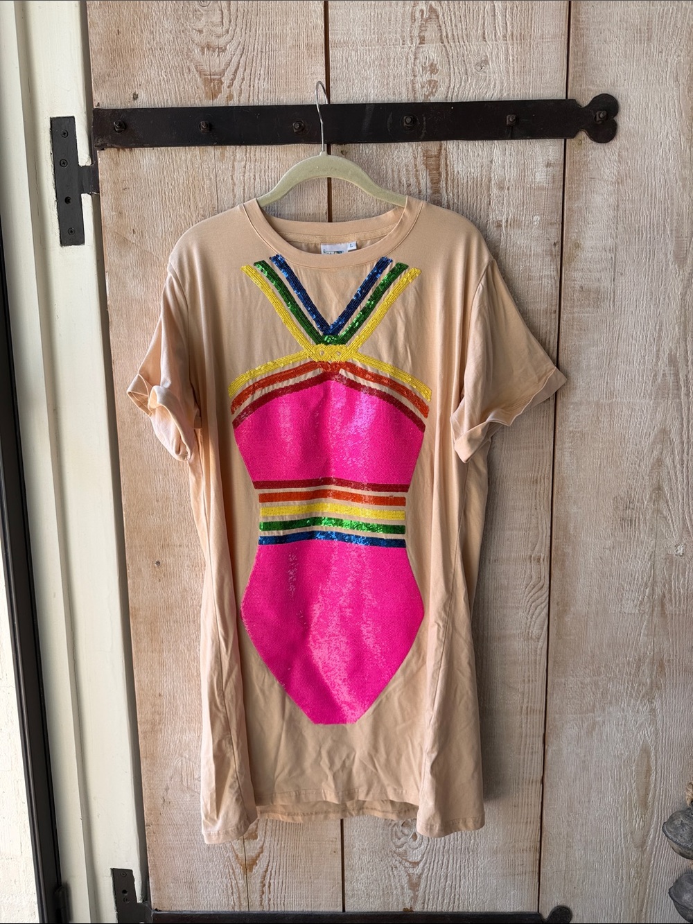 Queen of Sparkles Coverup Dress size Large